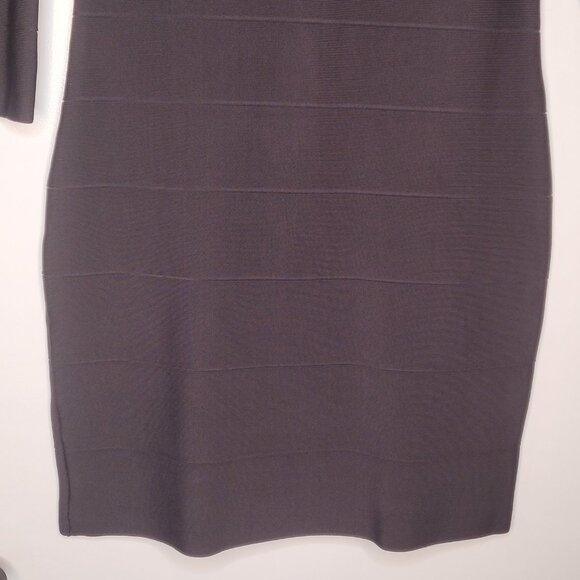 INC International Concepts Black Bodycon Zipper Dress – Worn Once (L) - Picture 3 of 8